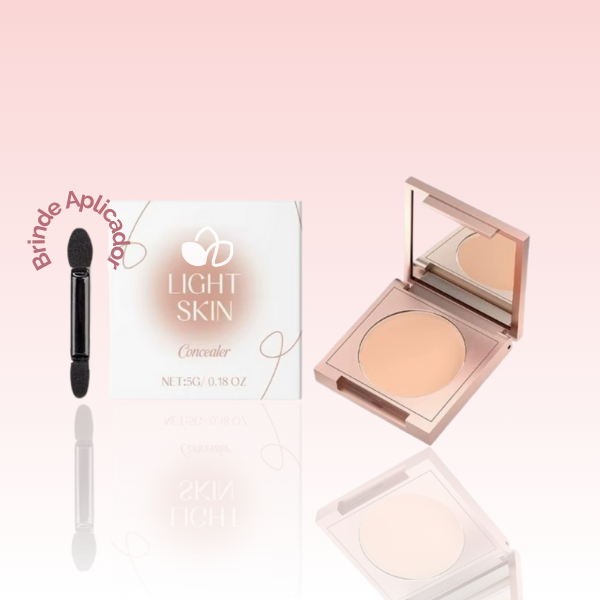 Base Corretiva Femme: Corretor de Olheiras, Ilumina e Neutraliza Tons Escuros + Brinde Aplicador