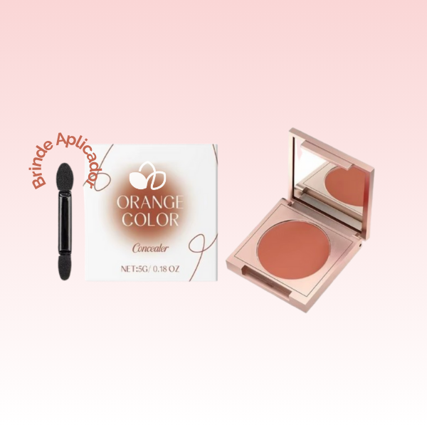 Base Corretiva Femme: Corretor de Olheiras, Ilumina e Neutraliza Tons Escuros + Brinde Aplicador