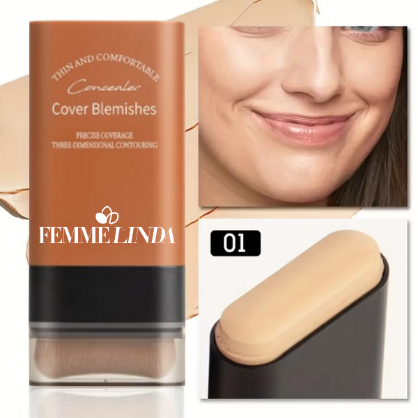 Base Femme: Base Reparadora em Bastão com Efeito Natural