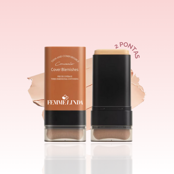 Base Femme: Base Reparadora em Bastão com Efeito Natural