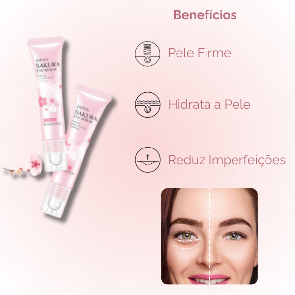 Bastão Hidratante Facial Femme Sakura: Para Olheiras Profundas e Escuras