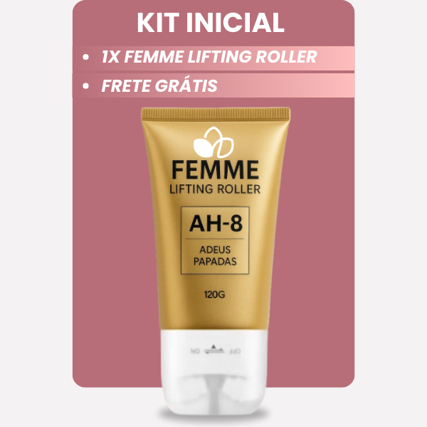 Femme Lifting Roller: Creme de Firmeza, Elasticidade e Juventude para o Pescoço e Rosto