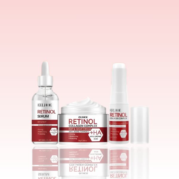 Kit Facial Retinol Jovex: Antienvelhecimento Efeito Botox Natural