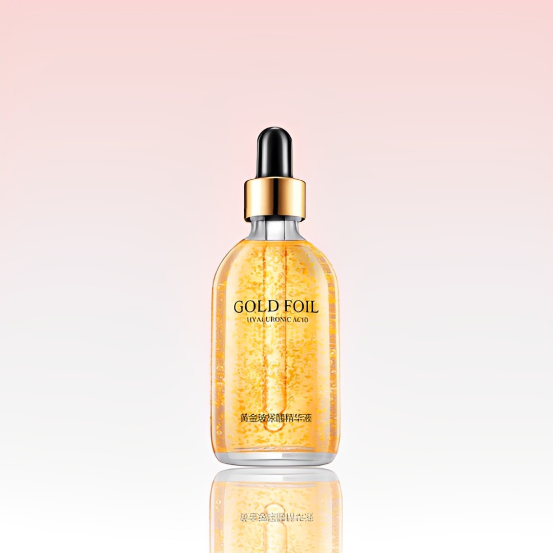 Foil Sérum Rejuvenescedor Ouro 24K: Anti-Idade