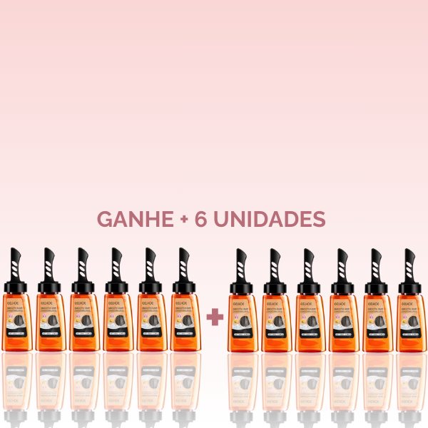 Smooth Creme Alisador: Alisa, Hidrata e Reduz Frizz com Pente Incluso