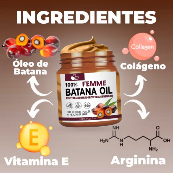 Femme Batana Oil: Creme Para Crescimento Intenso e Natural Dos Fios