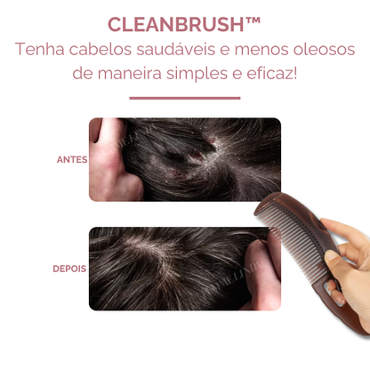 CleanBrush: Escova Anti Caspa e Bactérias