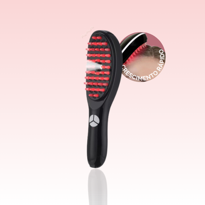 Escova de Terapia Capilar: LedBrush Smarts 4 em 1