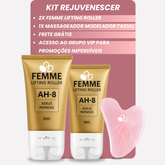 Femme Lifting Roller: Creme de Firmeza, Elasticidade e Juventude para o Pescoço e Rosto