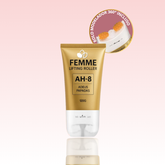 Femme Lifting Roller: Creme de Firmeza, Elasticidade e Juventude para o Pescoço e Rosto