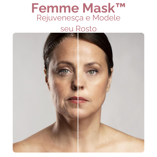 Femme Mask: Máscara de Colágeno e Retinol com Efeito Botox
